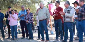 Entrega Gobernador VCC viviendas afectadas por incendio en El Patrocinio, Mulegé