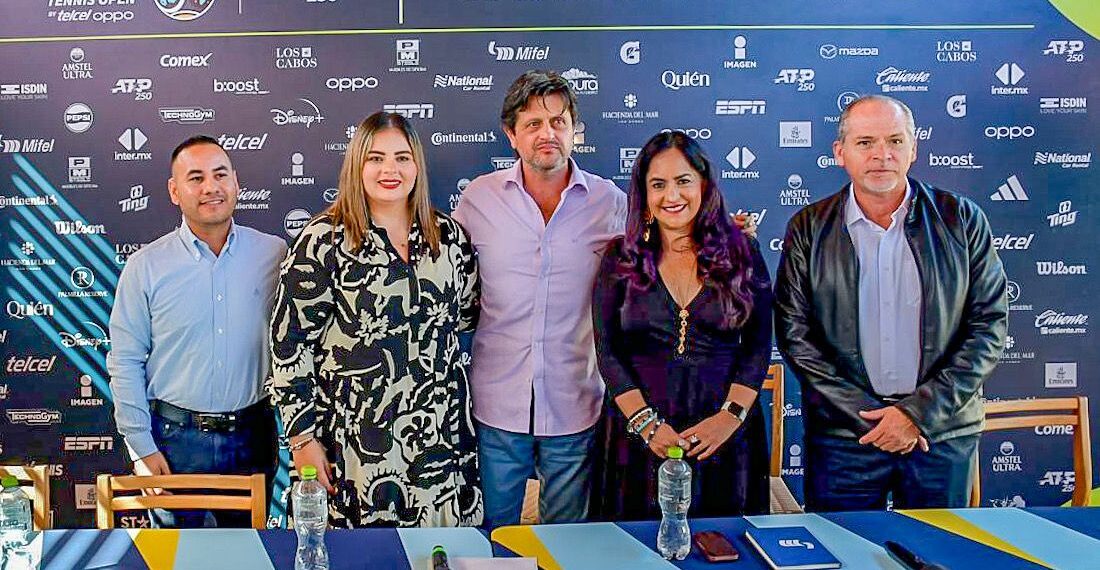 organizadores del Abierto de Tenis agradecieron y reconocieron el apoyo del Gobierno de Los Cabos que encabeza el presidente municipal Oscar Leggs Castro
