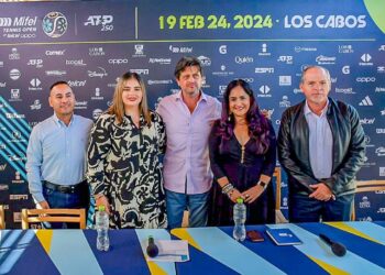 organizadores del Abierto de Tenis agradecieron y reconocieron el apoyo del Gobierno de Los Cabos que encabeza el presidente municipal Oscar Leggs Castro