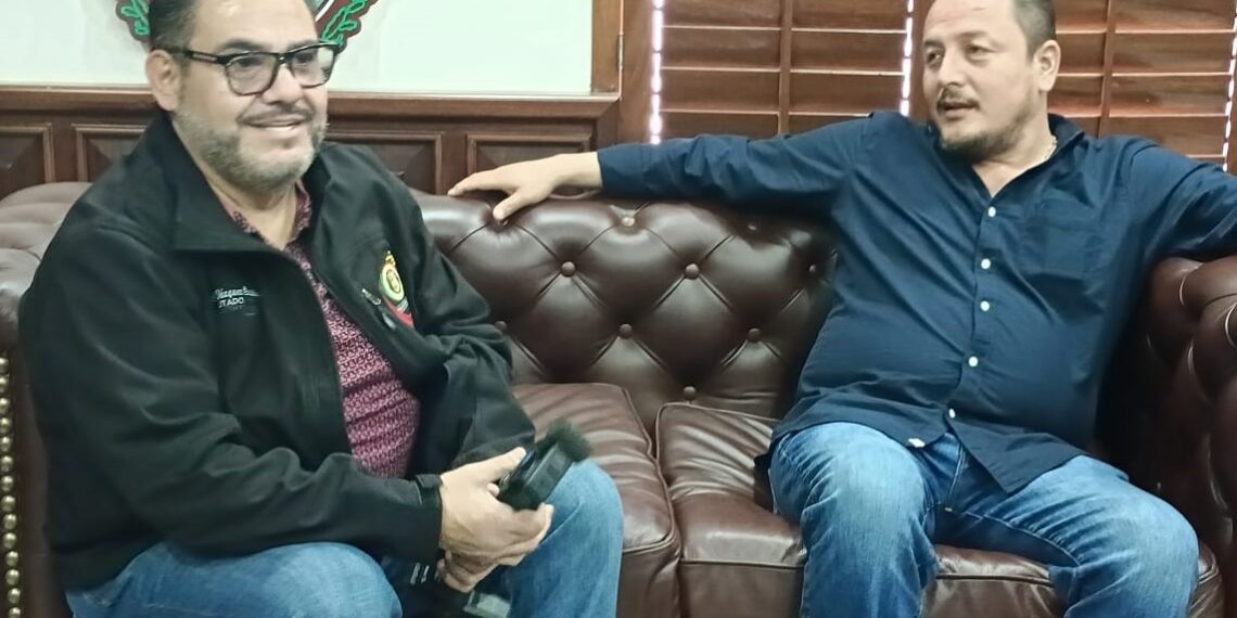 Regidor Rogelio Tornero Carrillo, fortalece vínculos con otras entidades; se reúne con el diputado de Baja California, Julio César Vázquez