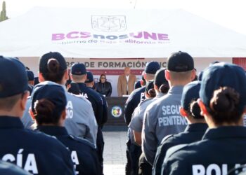 Encabeza Gobernador VCC Clausura de Curso Inicial de 108 Elementos de Seguridad Pública
