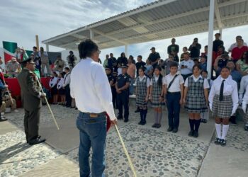 Conmemora Los Cabos “Día Nacional de La Bandera”