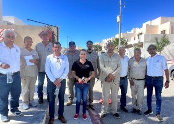 En atención a vecinos de Miramar y Privada Perla, OOMSAPAS Los Cabos realiza operativo