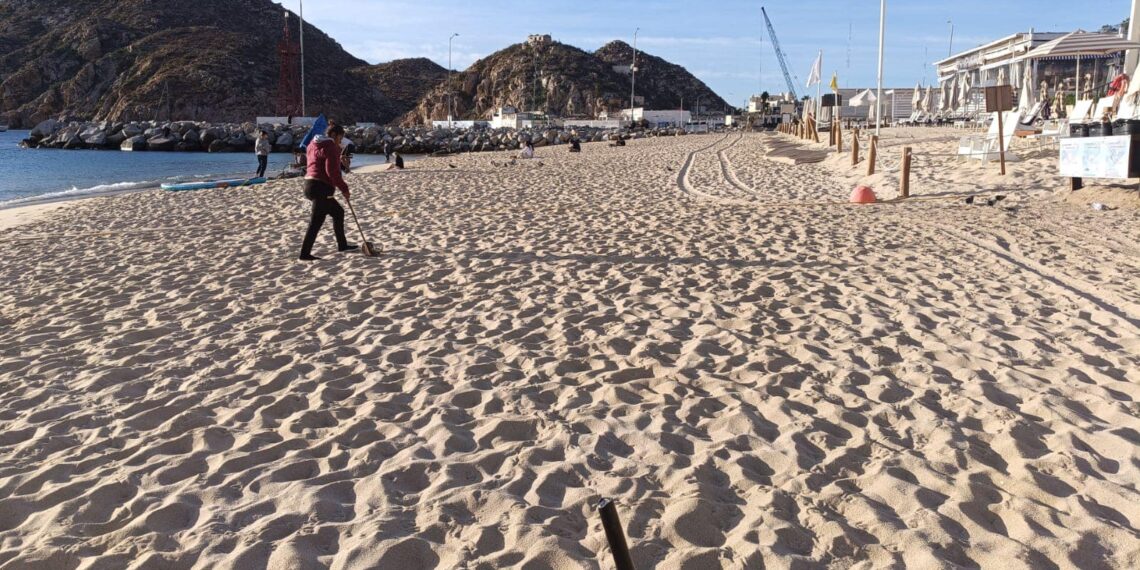 ZOFEMAT Refuerza Limpieza y Vigilancia de Playas de Los Cabos