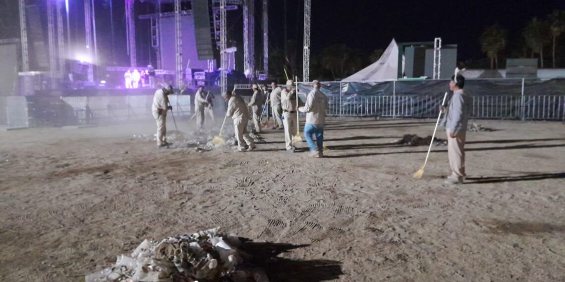 Recogen 9 toneladas de basura diarias, Donde se Desarrollan Fiestas Tradicionales San José del Cabo 2024