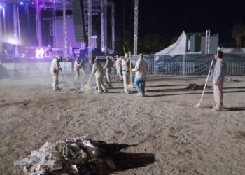 Recogen 9 toneladas de basura diarias, Donde se  Desarrollan Fiestas Tradicionales San José del Cabo 2024