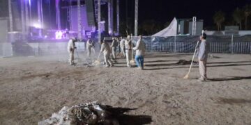 Recogen 9 toneladas de basura diarias, Donde se  Desarrollan Fiestas Tradicionales San José del Cabo 2024