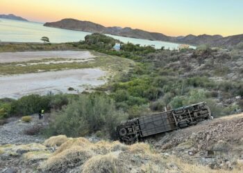Coordina Mesa de Seguridad, evacuación y traslado de lesionados en accidente carretero en el municipio de Loreto
