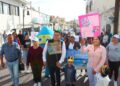 Con la participación  de niñas y niños de la escuela primaria Gregorio Cruz Rodríguez se llevó a cabo el “Desfile por el Agua”