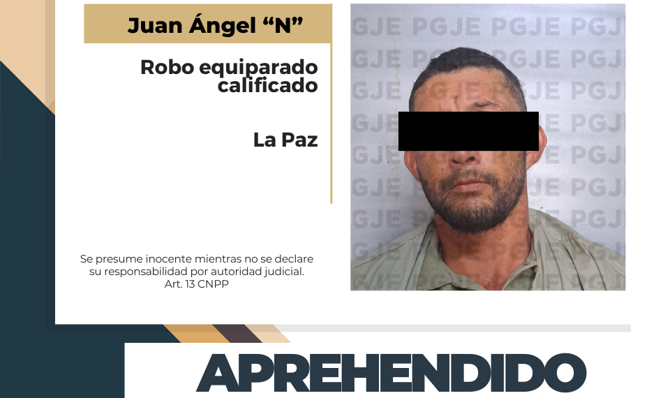 Atrapan a peligroso asaltante