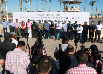 Encabeza Gobernador Banderazo del Operativo de Semana Santa 2024