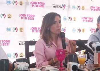 Susana Zatarain, candidata al senado por BCS, señala: “Yo no represento a ningún grupo empresarial. Yo vengo desde abajo, soy una mujer trabajadora”