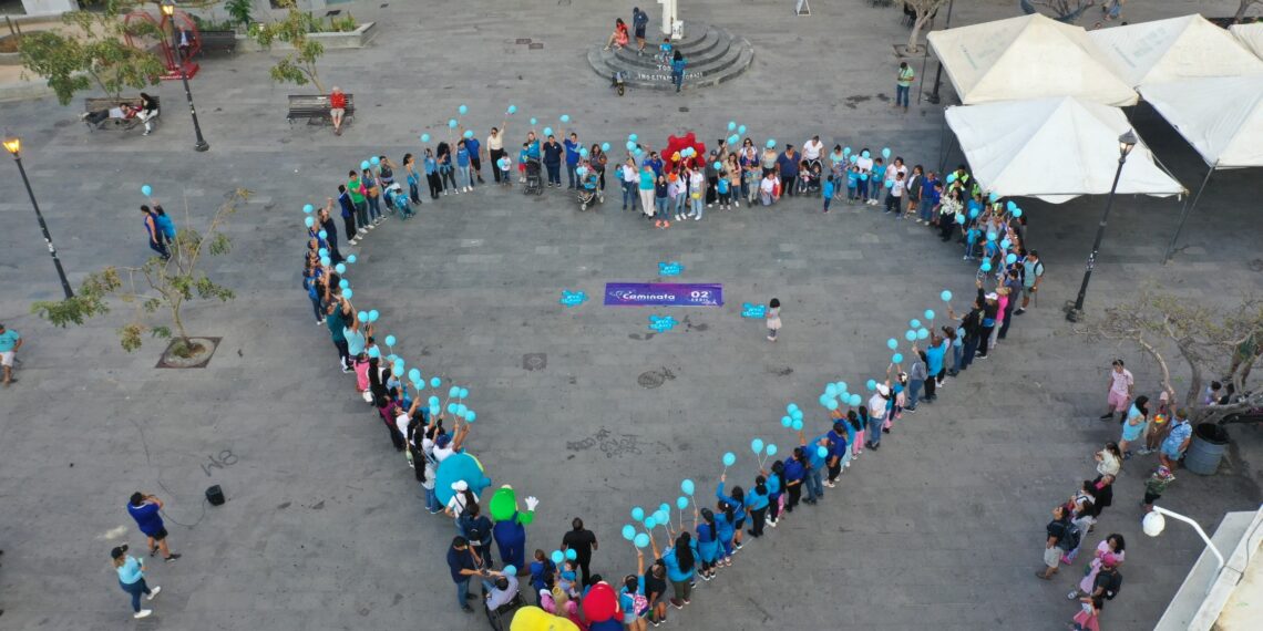 Para Conmemorar ,Día Mundial de la Concienciación sobre el Autismo,  Gobierno de Los Cabos, Realizó  1ra “Caminata Juntos por el Autismo”