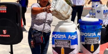 Contribuye la ciudadanía de Los Cabos en la campaña de  “Recolección de aceite vegetal comestible usado” para no afectar la red de alcantarillado