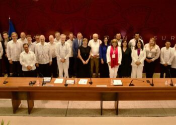 Recibe Gobernador de BCS a Embajadores de la Unión Europea