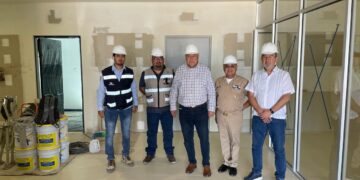 Recorre Gobernador de BCS, Instalaciones del Hospital General en Santa Rosalía