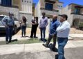 Personal de Agua Potable de Los Cabos se coordina con Fincamex para atender las problemáticas de vecinos del fraccionamiento Los Portales