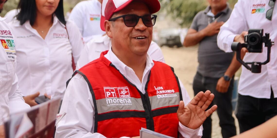 El mejor proyecto para que el país siga avanzando es el encabezado por Claudia Sheinbaum: Luis Armando Diaz