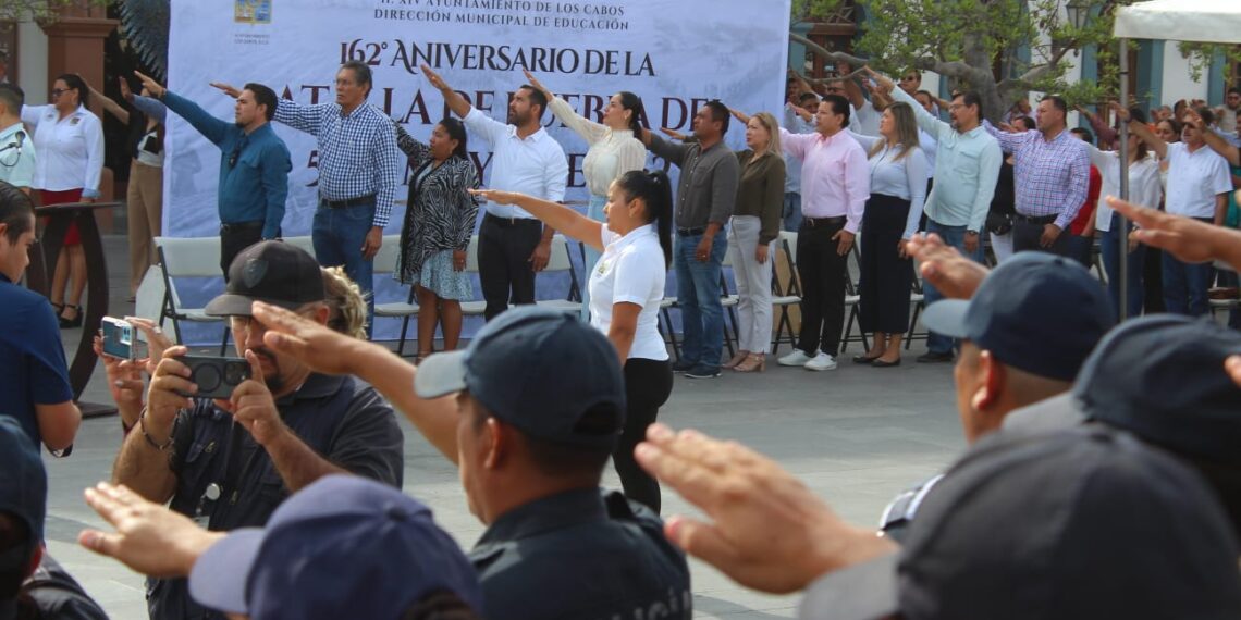 Conmemoran en Los Cabos, Batalla de Puebla; Honraron la Valentía y Sacrificio de Quienes Derrotaron a los franceses