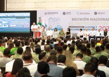 Inaugura Gobernador de BCS, Reunión Nacional de Protección Civil 2024