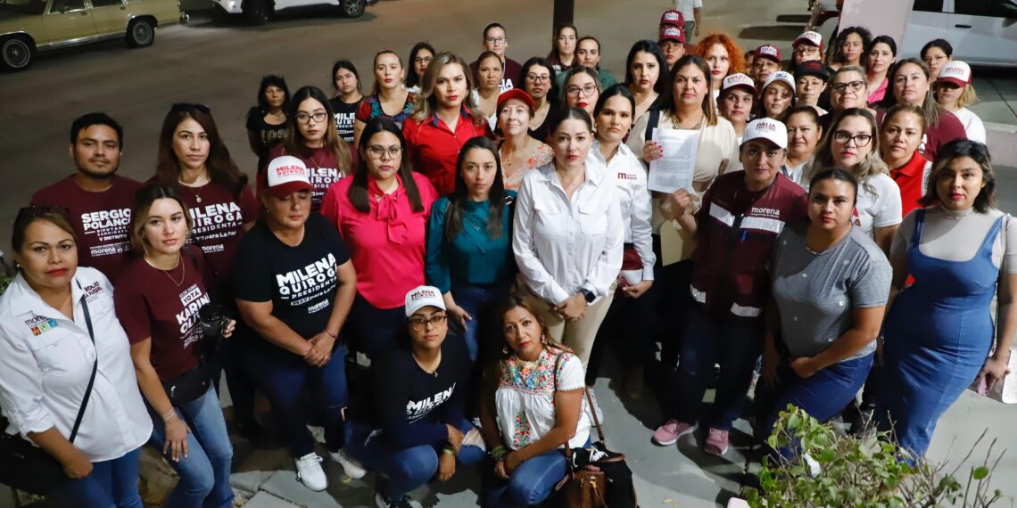 Mujeres de La Paz Respaldan a Milena Quiroga
