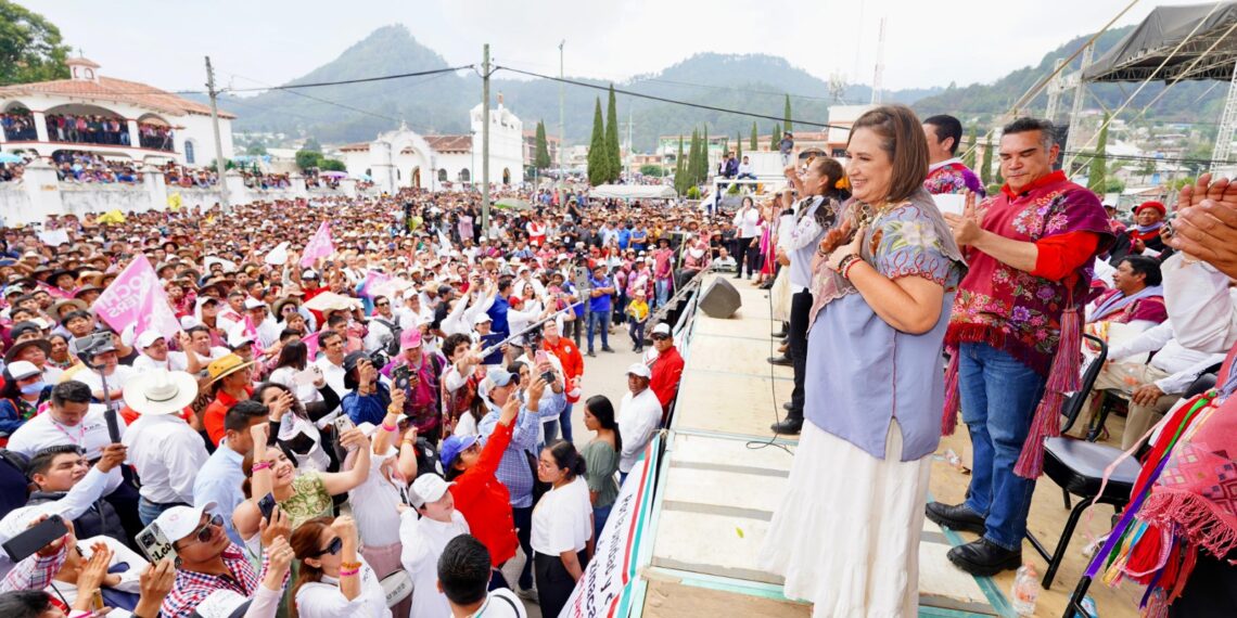 Mi gobierno garantizará derechos de pueblos indígenas: Xóchitl Gálvez