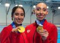 Glenda Inzunza y Daniela Estrada Logran Oro en Natación Artística