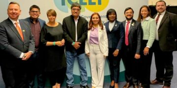 Presidente Oscar Leggs Castro y la II regidora Irene Galindo Román  participan en el Congreso Mundial del ICLEI en Brasil