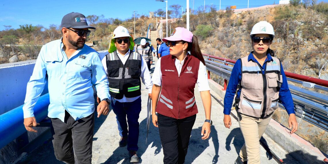 Avanza 85% la obra de toma de la planta potabilizadora de la presa de la Buena Mujer