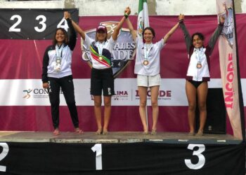 Equipo Sudcaliforniano de surfing, Destaca en los Nacionales CONADE 2024; Logran 14 Medallas