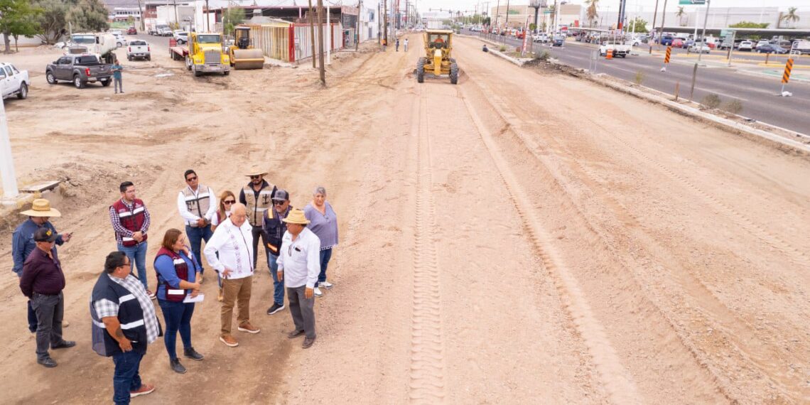 Supervisa Gobernador VMCC, Avances en Infraestructura Vial en La Paz