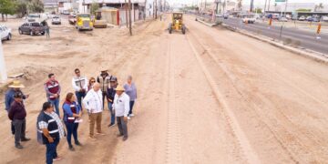 Supervisa Gobernador VMCC, Avances en Infraestructura Vial en La Paz