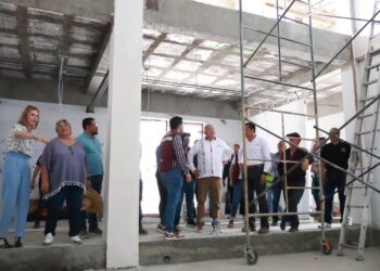 Recorre Gobernador VMCC, Construcción del C5 y Rehabilitación de la Casa Cuna-Casa Hogar