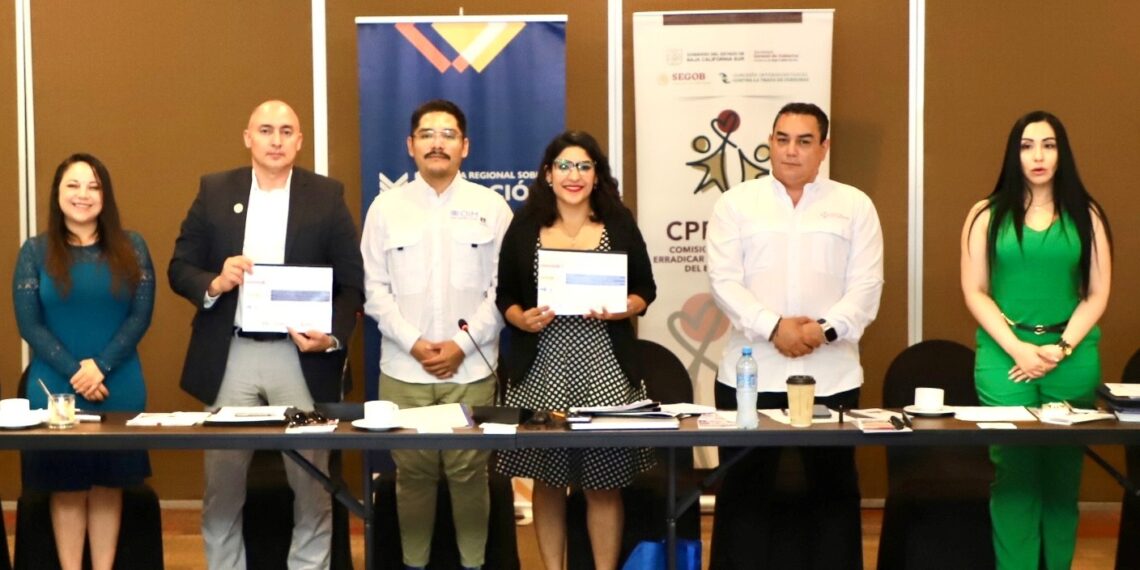 La Paz: Participa DIF en Sesión de la Comisión Interinstitucional en Materia de Trata de Personas