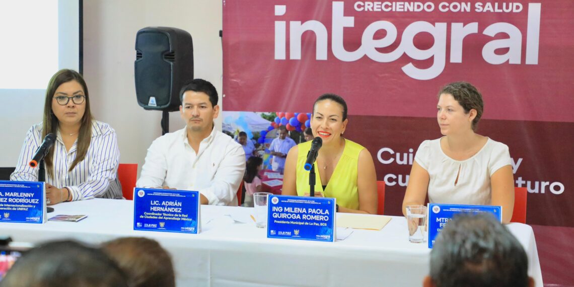 Se suma Ayuntamiento de La Paz al programa “Creciendo con salud integral”