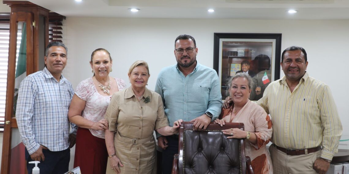 Trabajan equipo de Agua Potable de Los Cabos en coordinación con el sector empresarial para reactivar y rescatar áreas entregadas al Ayuntamiento por parte de FONATUR