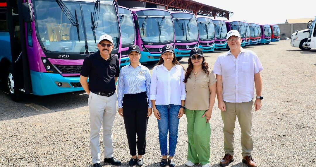 Con 18 nuevas unidades arrancará el Sistema Municipal del Transporte en La Paz
