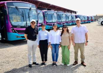 Con 18 nuevas unidades arrancará el Sistema Municipal del Transporte en La Paz