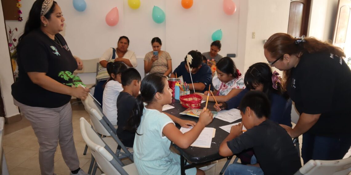 Niñas, niños y adolescentes del Programa de Atención a Menores y Adolescentes en Riesgo,participaron en la Encuesta Nacional ¿Me Escuchas? 2024