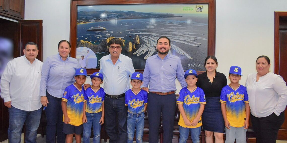 El Gobierno de Los Cabos apoyará con transportación al Selectivo de Béisbol Infantil que representará a BCS en el Campeonato Nacional