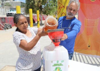 Como resultado de la participación ciudadana se han recolectado 1,500 litros de aceite comestible usado; campaña que promueve OOMSAPAS Los Cabos