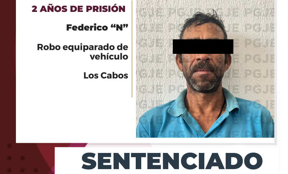 “Paseaba” a “Bien a Gusto”, en Carro Robado, en Los Cabos