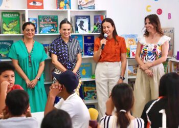 Inauguran Biblioteca Infantil “Abrapalabra” en el CDC de Ampliación Navarro Rubio