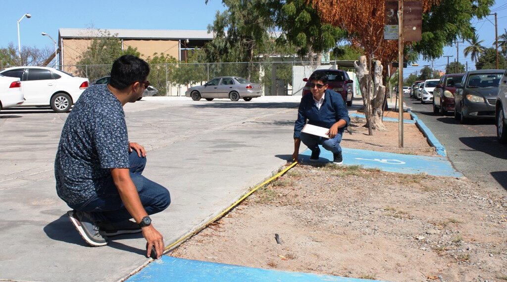 Realiza Ayuntamiento de La Paz inspección de obras en el CAM “Luz Davis de Mendoza”
