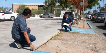 Realiza Ayuntamiento de La Paz inspección de obras en el CAM “Luz Davis de Mendoza”