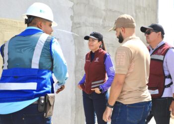 Supervisa Alcaldesa avances en las obras del Sur de la ciudad