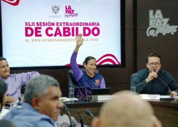 Aprueba Cabildo recinto oficial para el Tercer Informe del H. XVII Ayuntamiento de La Paz