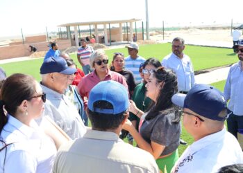 Supervisa Gobernador de BCS Obras de Mejoramiento Urbano en Mulegé