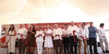 Presidente AMLO y Gobernador VMCC Inauguran Nueva Clínica Hospital del ISSSTE en CSL