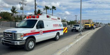 Un lesionado en Choque en “cadena”…